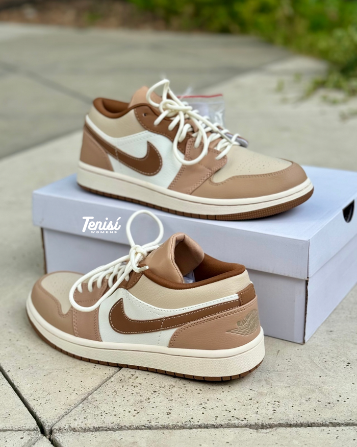 Air Jordan 1 Low “Tan Brown” look 3