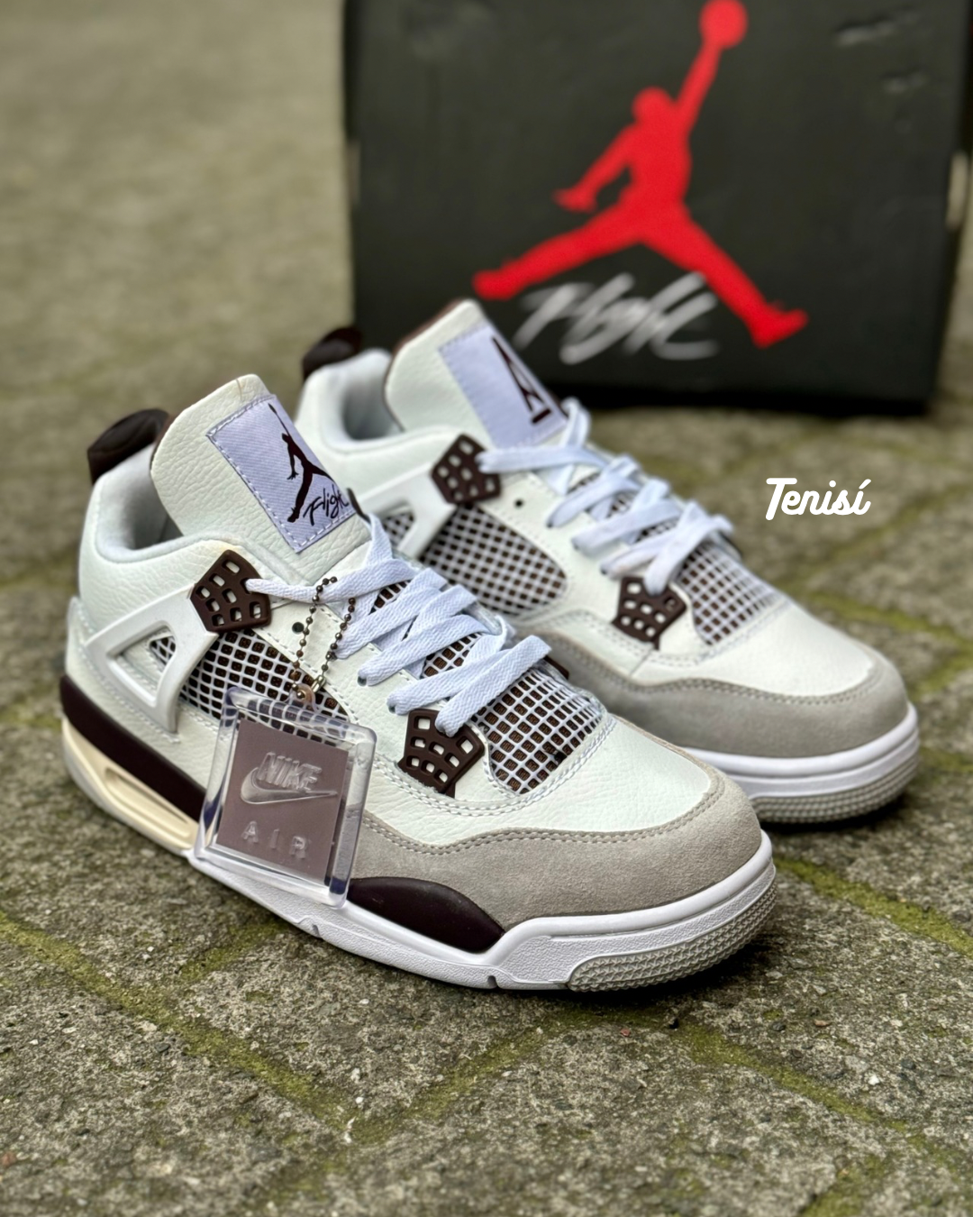 Air Jordan 4  x Ma Marine “Mocha”