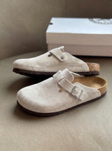 Birkenstock Boston "Grey" vista 1