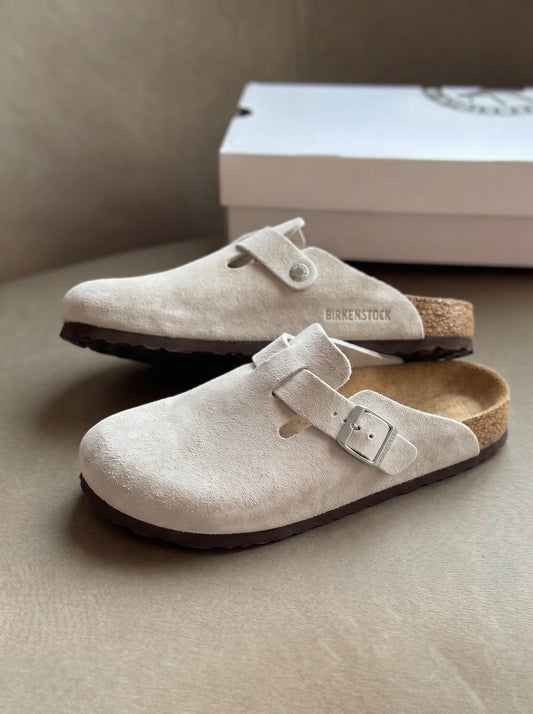 Birkenstock Boston Grey para mujer en Colombia - pago contra entrega envío gratis TENISI