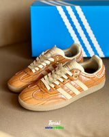 Samba Brown Croc de adidas x Wales Bonner vista 3
