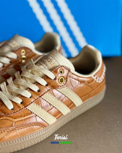 Samba Brown Croc de adidas x Wales Bonner
