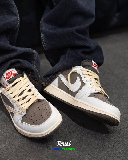 Air Jordan 1 x Travis Scott  Mocha Reverse