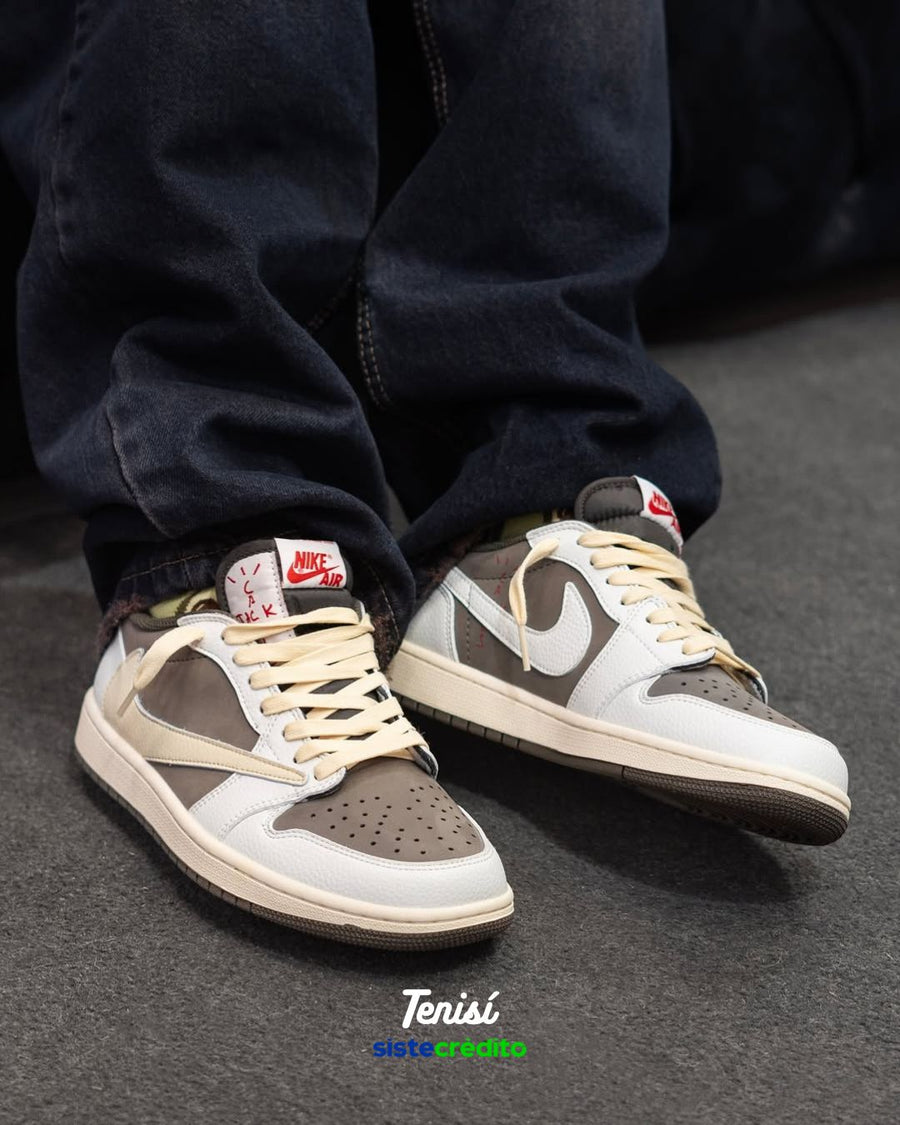 Air Jordan 1 x Travis Scott  Mocha Reverse — pago contra entrega en Colombia