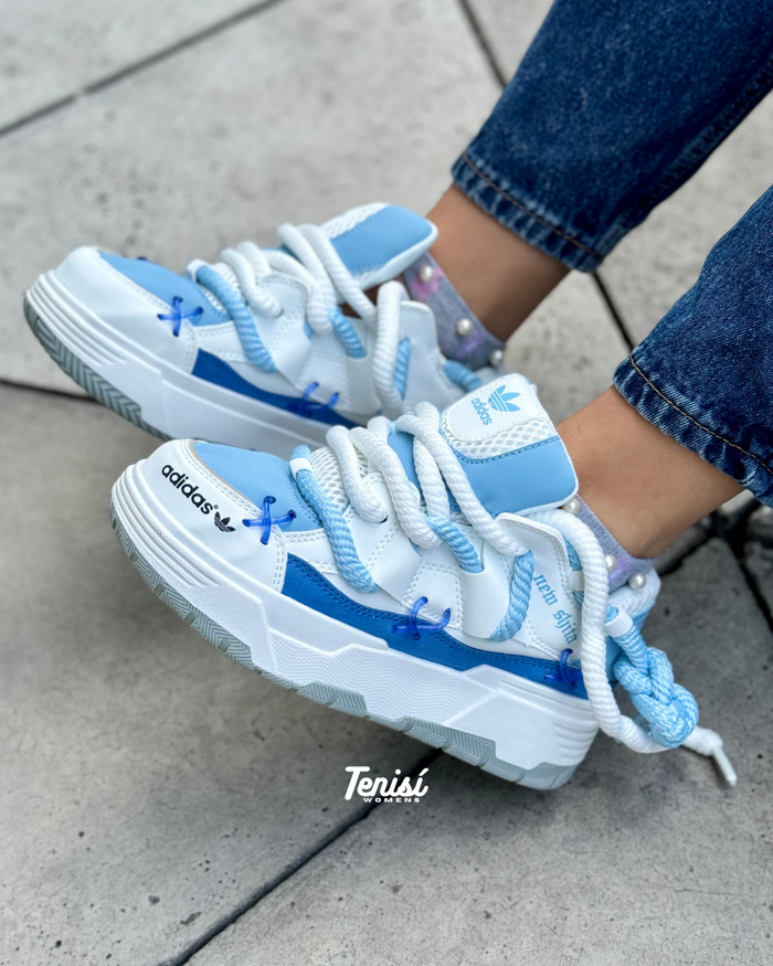 adidas New Shita “Blue” look 1