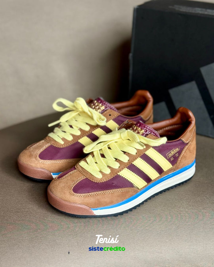 Adidas SL 72 RS Rosette Vinotinto look 3