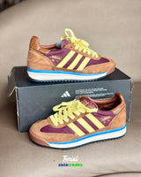 Adidas SL 72 RS Rosette Vinotinto vista 2