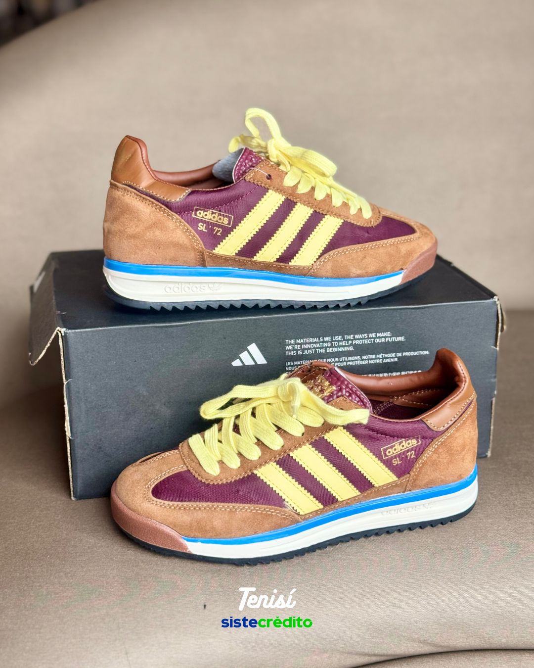 Adidas SL 72 RS Rosette Vinotinto