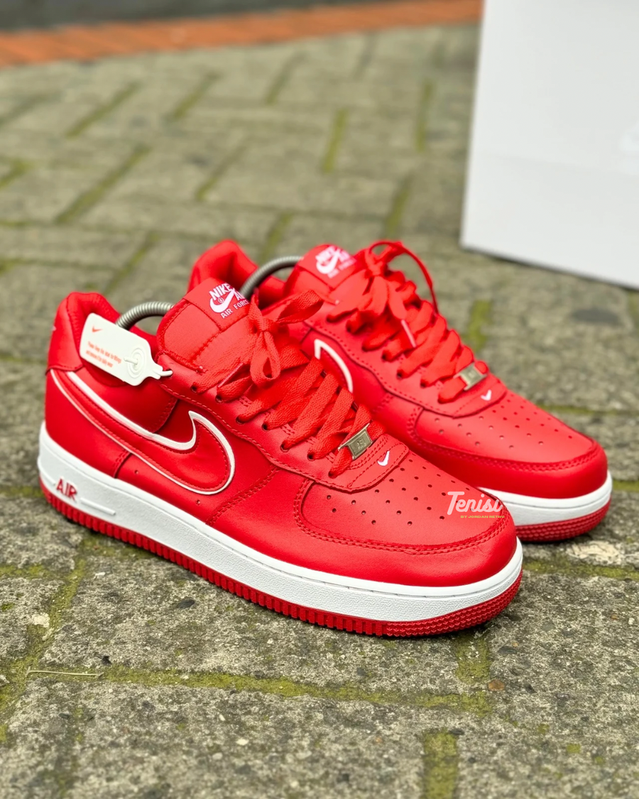 Nike Air Force 1 Low  “Fire Red” — pago contra entrega en Colombia
