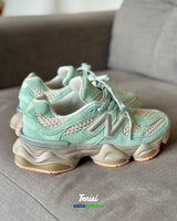 New Balance 9060 Green Mint vista 4
