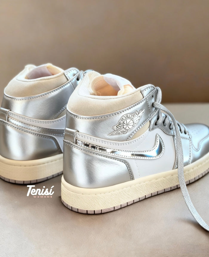 Nike Jordan 1 High x Tenisi “Silver” look 1