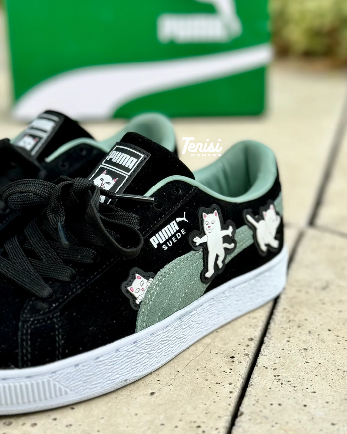 Puma seude x RIPNDIP “Preto” look 1