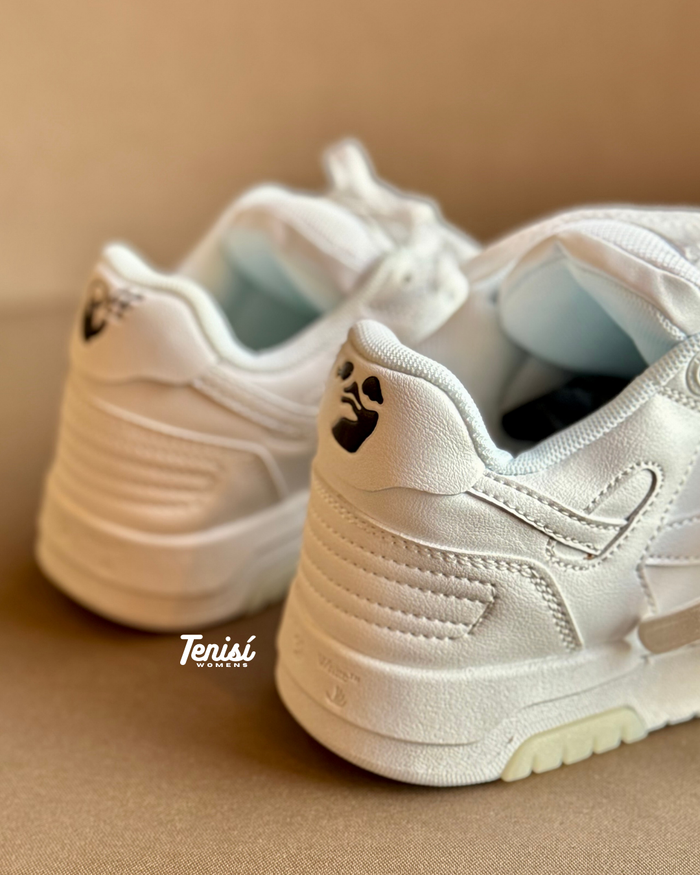 OFF-WHITE Training Low “Triple White” look 3