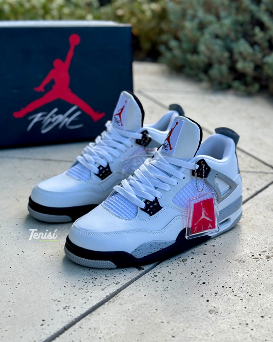 Jordan 4 azul con blanco shop