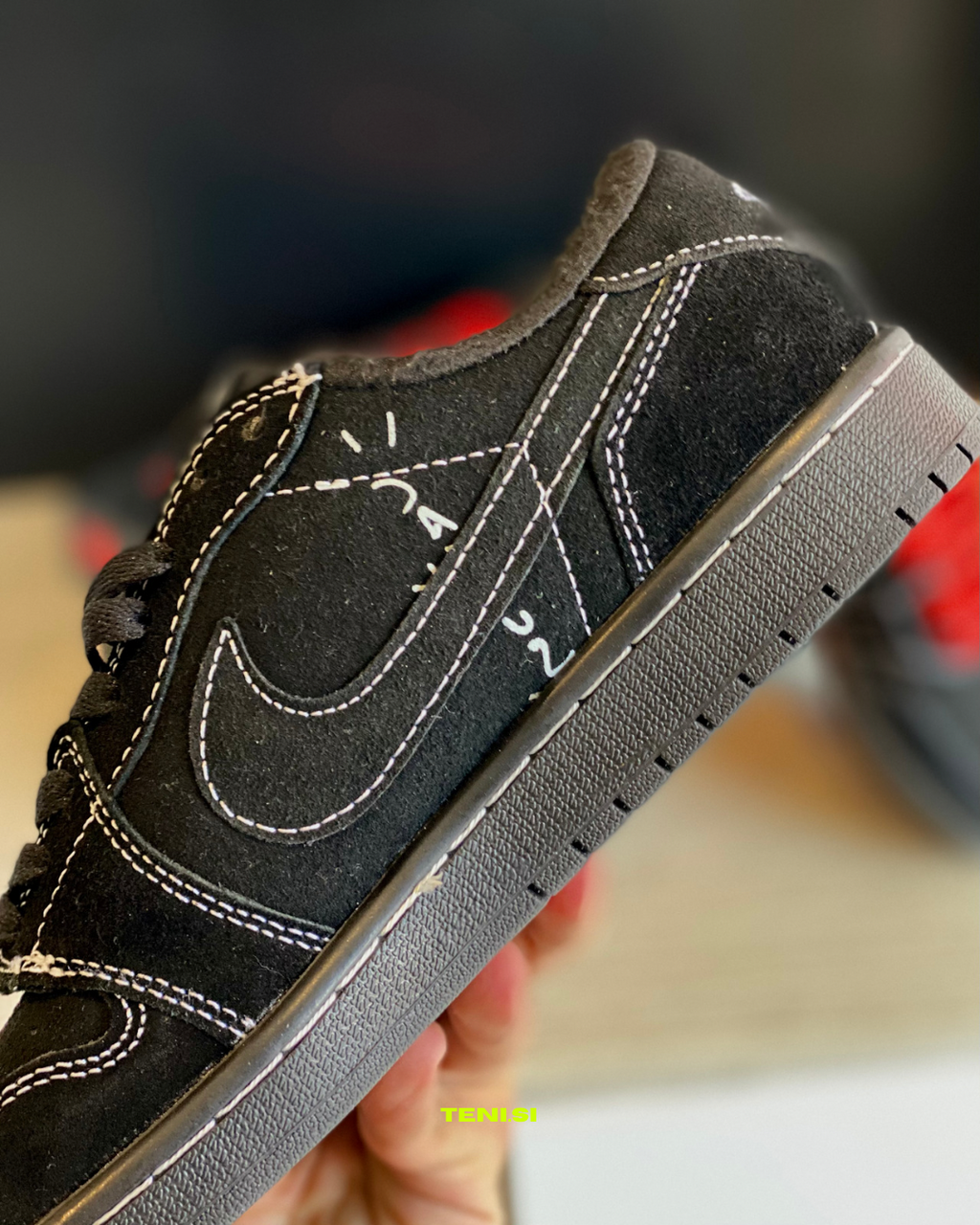 Air Jordan 1 Low x Travis Scott “Black Phantom”