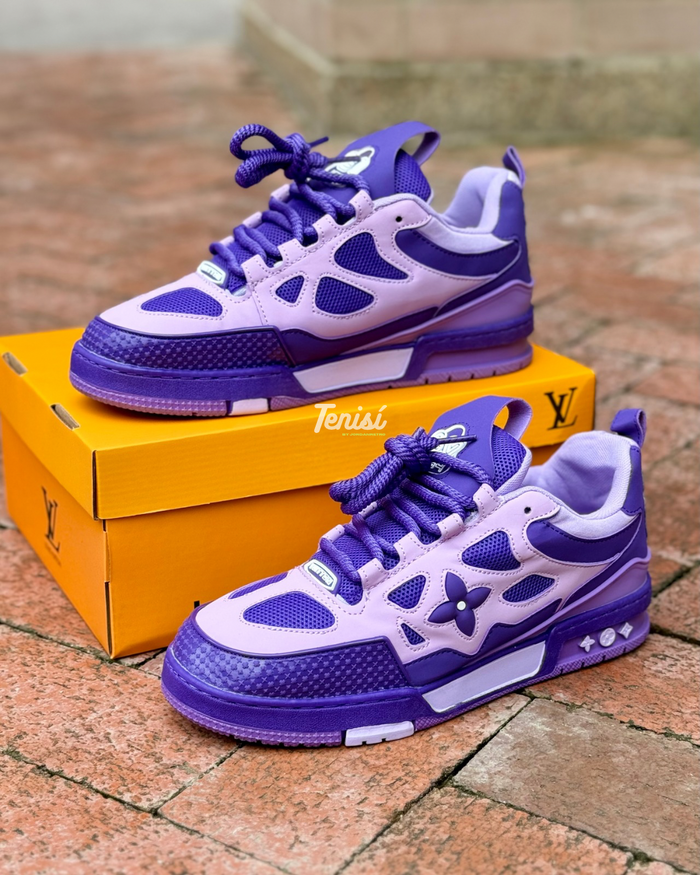Louis Vuitton Skate “Purple” look 1