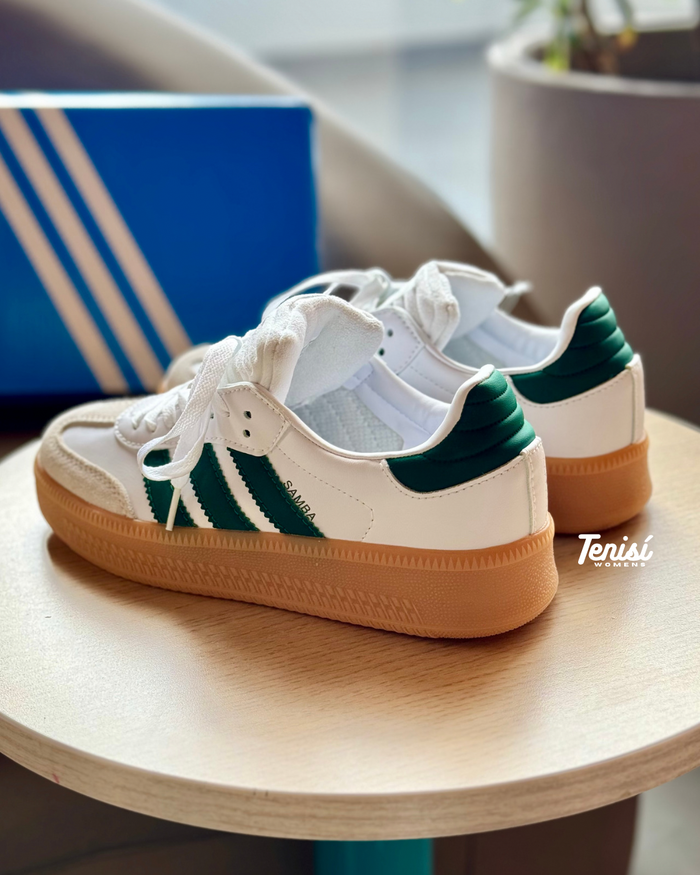 adidas Samba XLG “Green” look 1