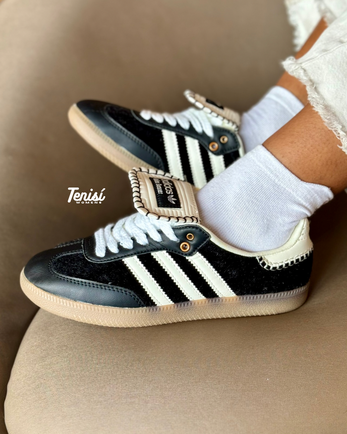 adidas Samba x Wales Banner “White/Black” look 1
