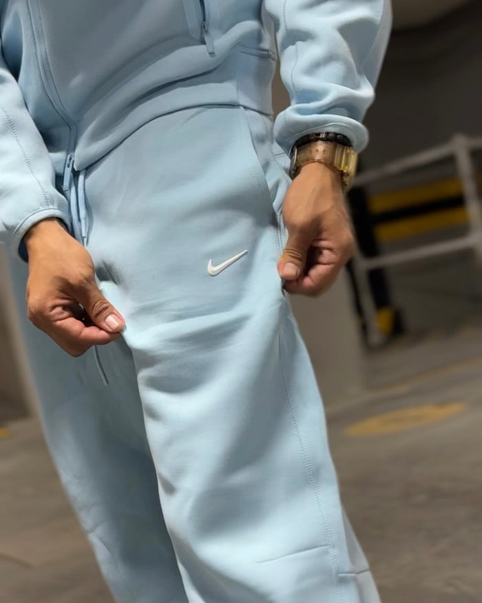 Nike X NOCTA Tech Fleece Tracksuit Blue look 1