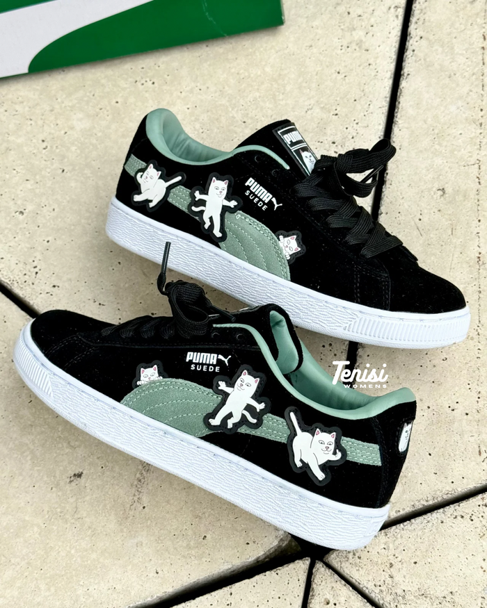 Puma seude x RIPNDIP “Preto” look 4