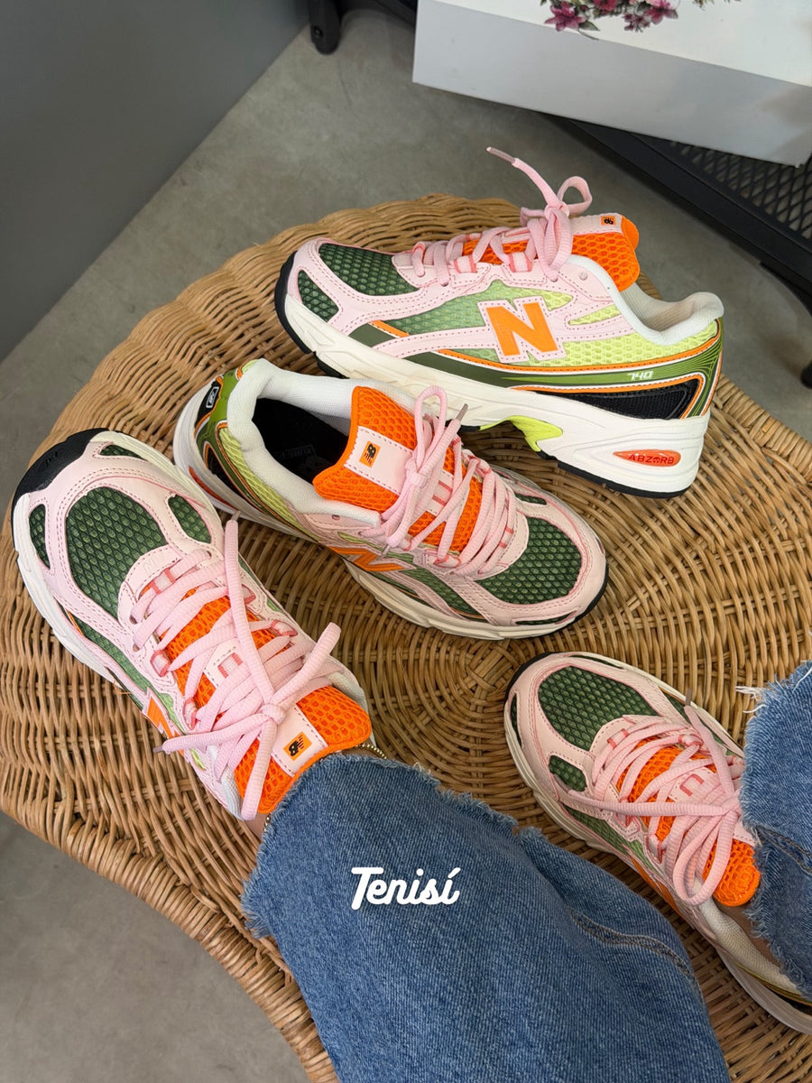 New Balance 530 Pink Green Orange — pago contra entrega en Colombia