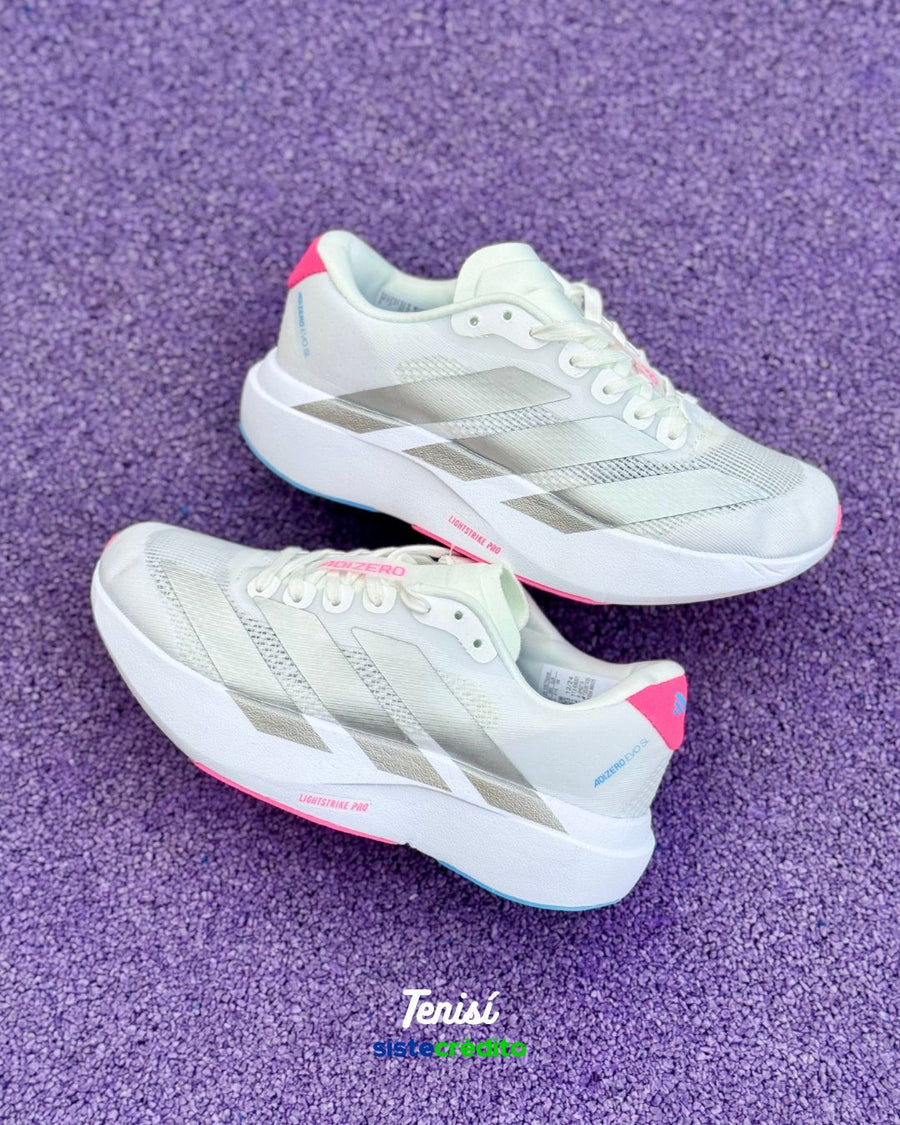 Adidas Adizero EVO 3 White — pago contra entrega en Colombia