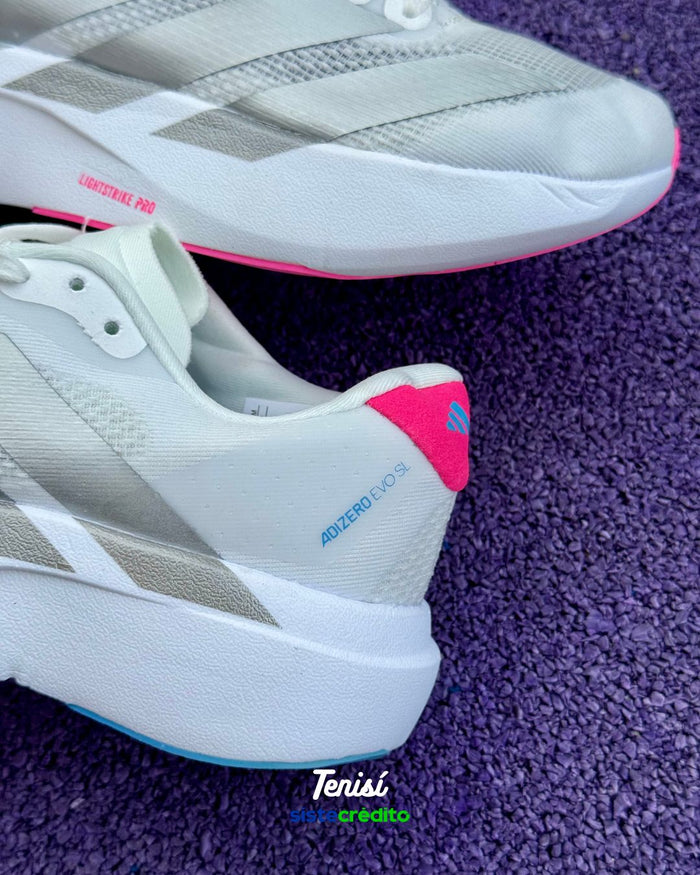 Adidas Adizero EVO 3 White look 1