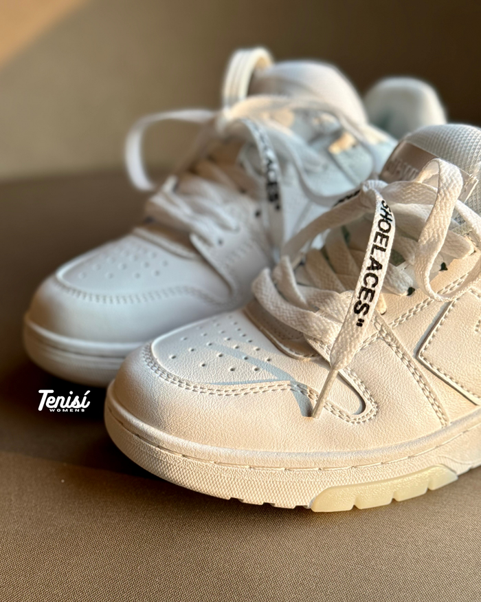OFF-WHITE Training Low “Triple White” look 5