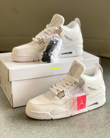 Air Jordan 4 Retro 'Puro Dinheiro'  vista 4