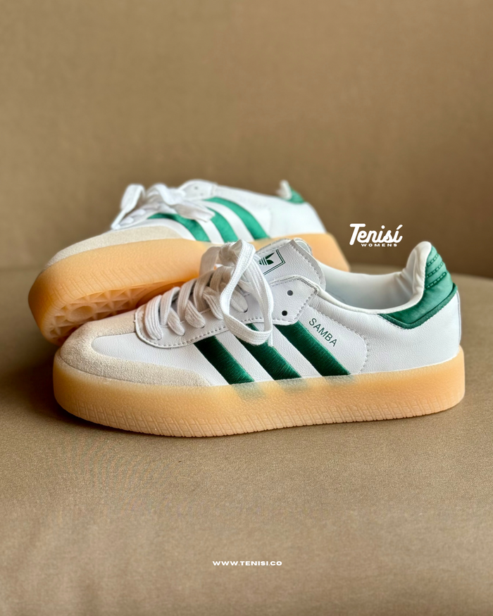 adidas Sambae “Green” look 1