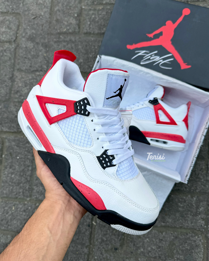Air Jordan 4 “ Red Cement” look 5