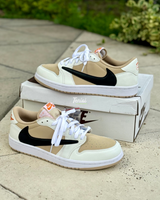 Air Jordan 1 x Travis Scott “Pale Vanilla” vista 1