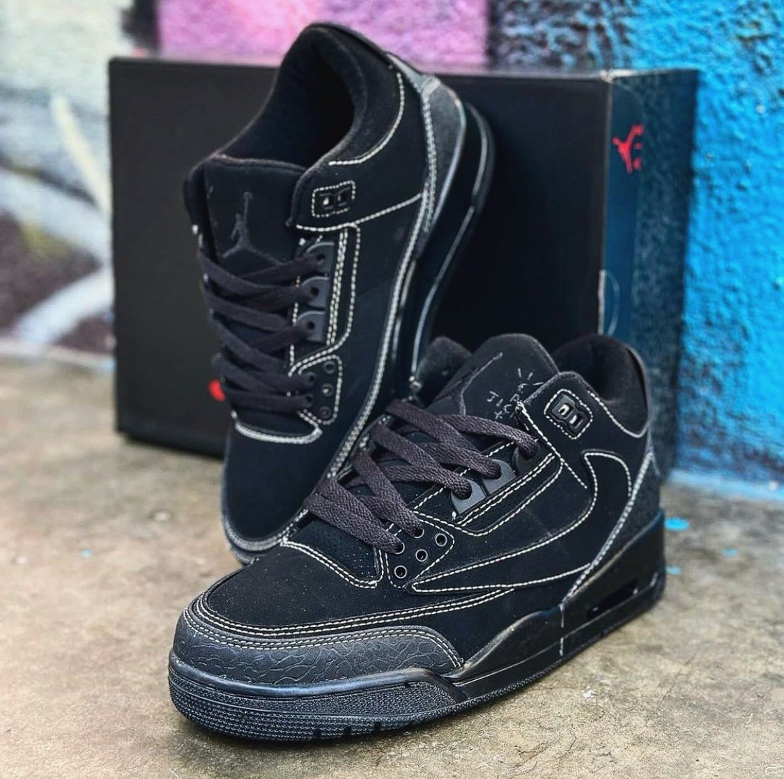 Air Jordan 3 X Travis scott “Black”