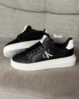 Calvin Klein Chunky Cupsole Black vista 3