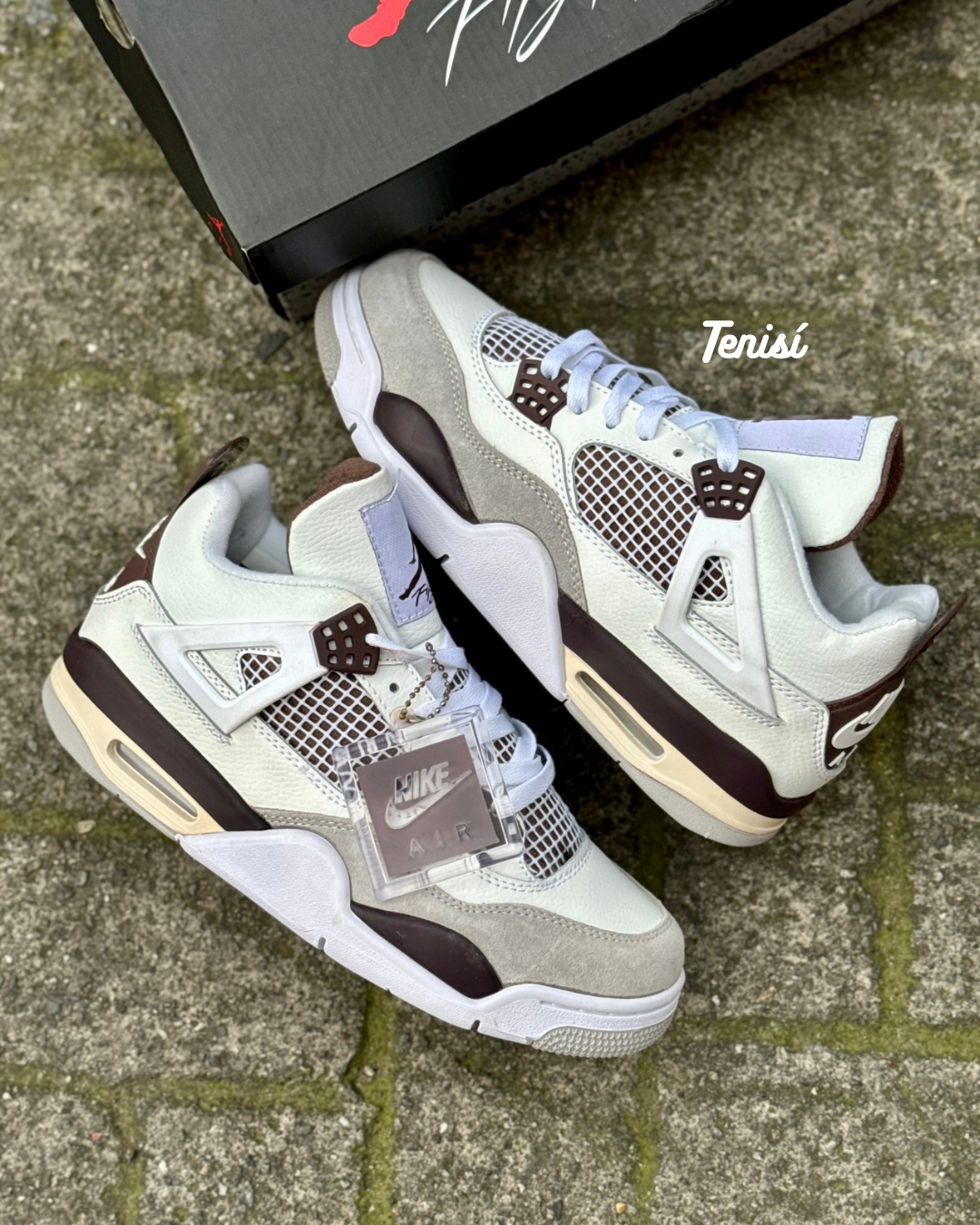 Air Jordan 4  x Ma Marine “Mocha”