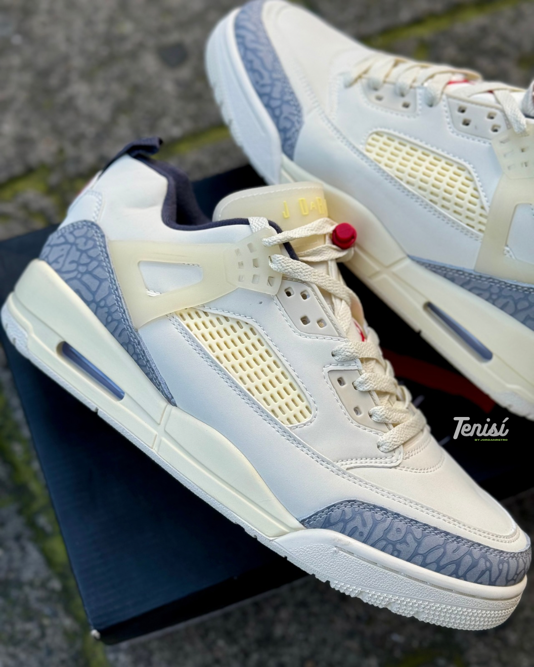 Jordan Spizike Low own “White Cement”