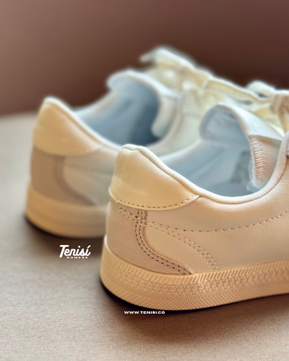 VEJA VOLLEY *O.T. LEATHER “White/Natural