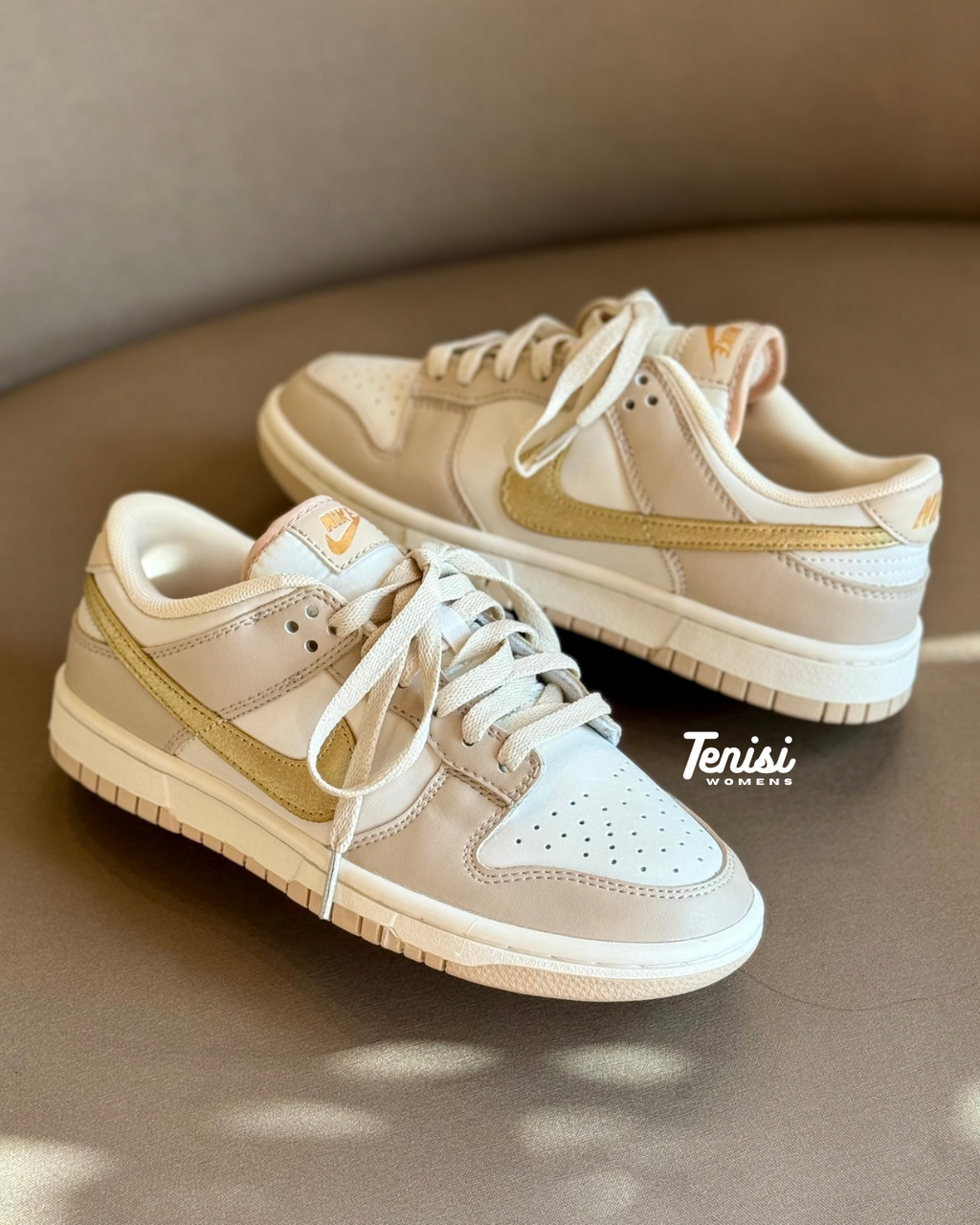 Nike Dunk Low “Phamtom Gold”