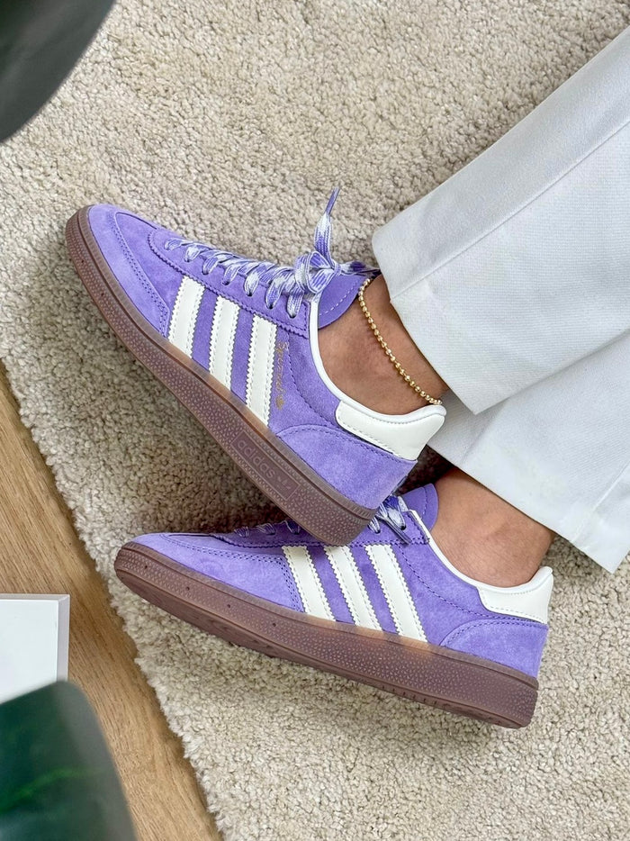 adidas Spezial “Purple” look 1