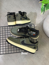 Nike Air Force 1 x Undefeated Olive vista 2