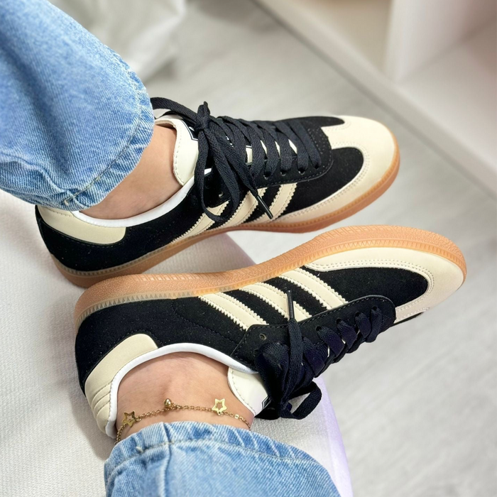 adidas Samba “Panda” look 1