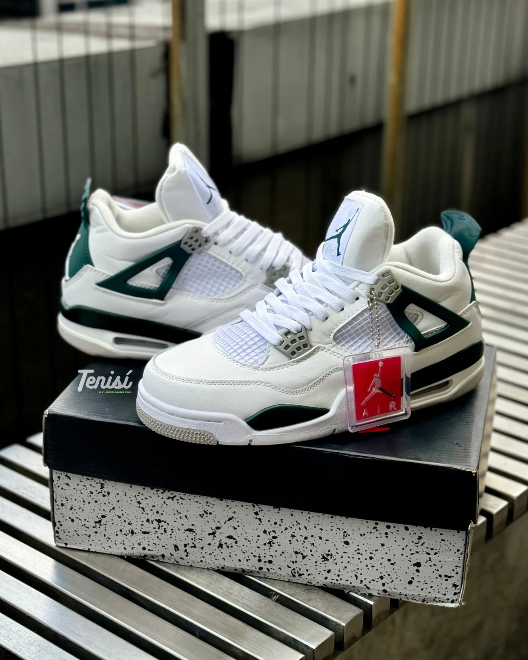 Air Jordan 4 Retro 'Oxidized Green'