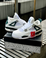 Air Jordan 4 Retro 'Oxidized Green' vista 6