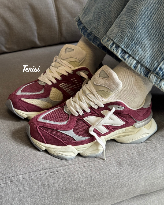 New Balance 9060 "Red" look 1