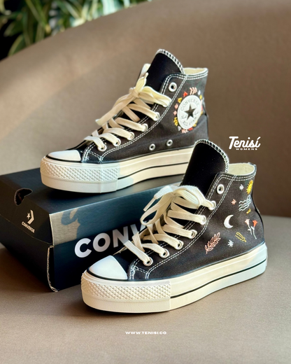 Converse Chuck Taylor Plataforma All Star “Black”