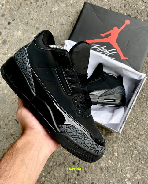 Nike jordan triple black online