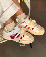 adidas Súperstar Bonega “Red” vista 2