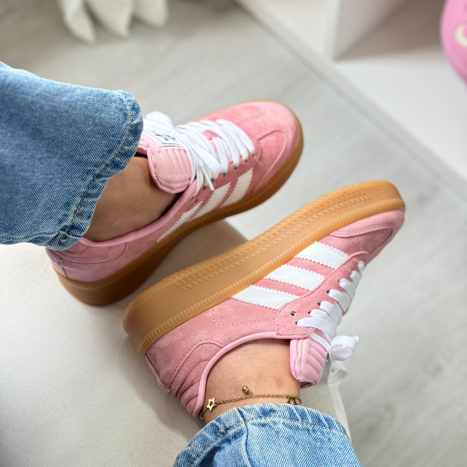 adidas Samba XLG Pink TENIS adidas Samba XLG Pink TENIS