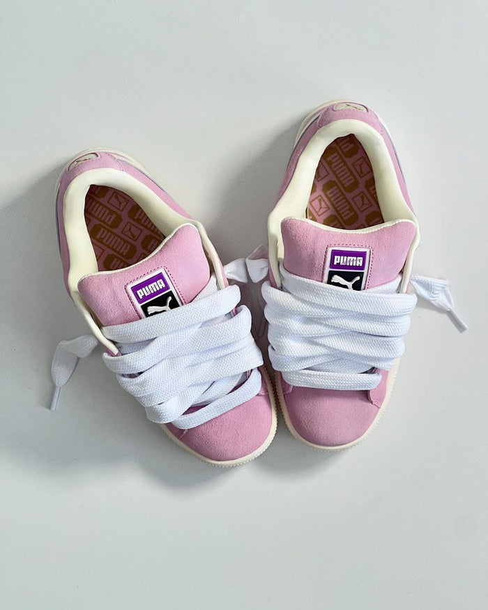Puma Suede XL “Pink” look 2
