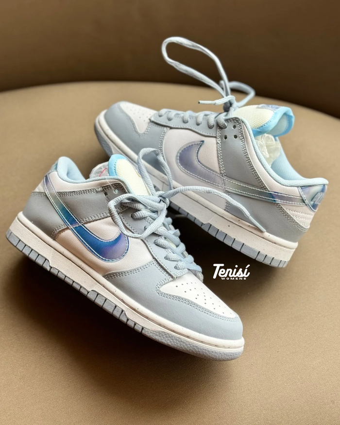 Nike Dunk Low “Next Nature Blue Whisper Iridiscente” look 2